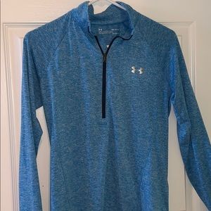 Blue under armor pullover